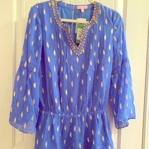 Lilly Pulitzer size S Arielle Silk Romper